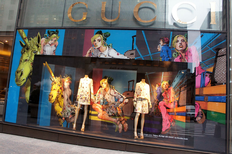 Gucci Window Display